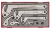 8-elementowy Klucze hakowe w zestawie Teng Tools TTHP08