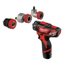 Wiertarko-wkrętarka 32Nm wymienne końcówki M12 BDDXKIT-202C MILWAUKEE