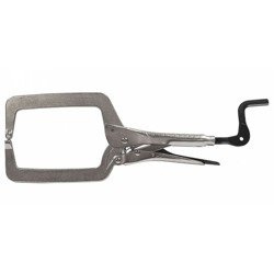 Ścisk klamrowy z okrągłymi końcówkami 192x48 mm