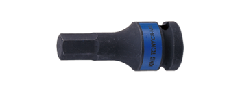 NASADKA  KRÓTKA  UDAROWA  Z  KOŃCÓWKĄ  HEX  1/2''    7mm x 60mm