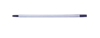 KOŃCÓWKA  WKRĘTAKOWA  DWUSTRONNA  DO  UCHWYTU  91230  KRZYŻAK No.1 + PŁASKI  4,0 x 0,6mm - TRZPIEŃ  4,0 x 120mm