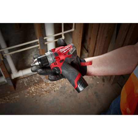 Wiertarko-wkrętarka udarowa akumulatorowa 44Nm M12 FPD-602X MILWAUKEE