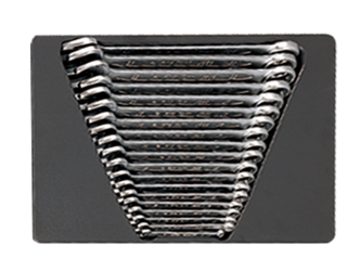 ZESTAW KLUCZY PŁASKO-OCZKOWYCH 19cz. 6-24mm,  WKŁAD DO WÓZKA