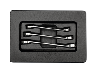 ZESTAW KLUCZY DO PRZEWODÓW HAMULCOWYCH  3cz.  10 - 17mm,  WKŁAD DO WÓZKA