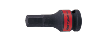 NASADKA KRÓTKA UDAROWA 1/2" Z KOŃCÓWKĄ HEX 1/2" x 60mm