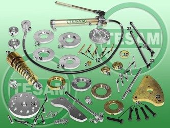 S0001093 - Mercedes, Volkswagen, Ford, Volvo, Mazda - Ściągacz piast i łożysk hydrauliczny