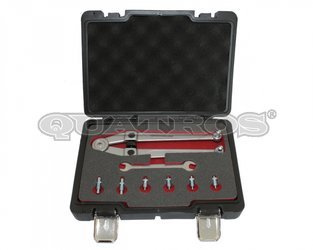 Klucz nastawny do nakrętek czołowych z wymiennymi trzpieniami QS50268