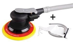 SZLIFIERKA PNEUMATYCZNA OBROTOWA 10000 OBR. ŚREDNICA 152MM (6") WŁASNY POCHŁANIACZ