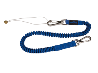 ELASTYCZNA SMYCZ ZE SPRZĄCZKĄ, dł. 800-1300 mm, udżwig 3 kg