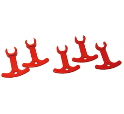 Przyrządy do ustalania położenia dystansów na wałku rozrządu