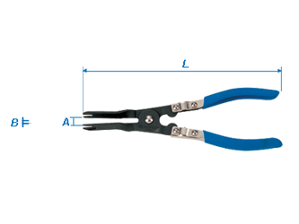 SZCZYPCE DO LINKI HAMULCA RĘCZNEGO 230mm