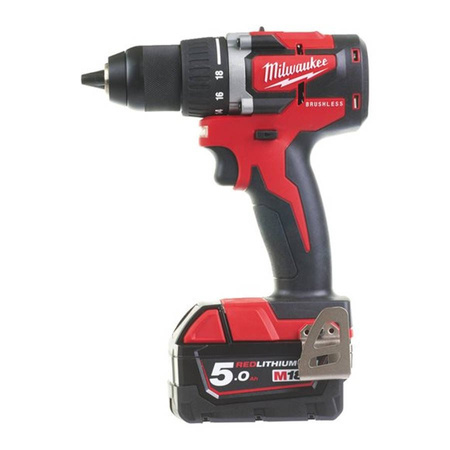 Wiertarko-wkrętarka udarowa akumulatorowa 60Nm M18 CBLPD-502C MILWAUKEE 