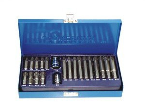 Kpl. kluczy wpustowych RIBE 21szt.  S29H4121S