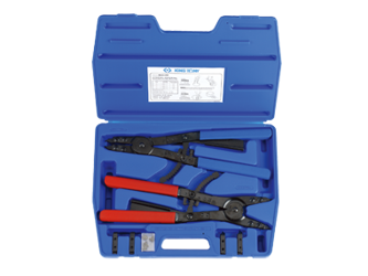 ZESTAW SZCZYPIEC DO PIERŚCIENI SEGERA 82 - 175mm, WYMIENNE KOŃCÓWKI