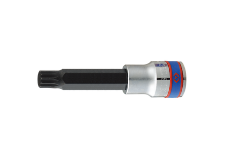 NASADKA  DŁUGA 1/2''   Z  KOŃCÓWKĄ  SPLINE   M10 x 80 mm