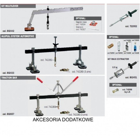 DIGITAL PULLER 5500 z akcesoriami 230V