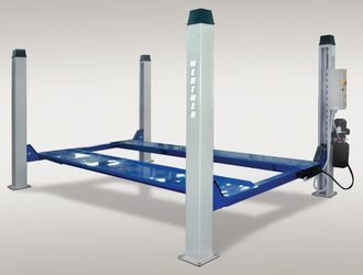 Werther Podnośnik czterokolumnowy, 3500 kg, długość 4080mm 436