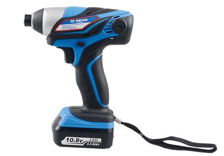 AKUMULATOROWA WKRĘTARKA DO BITÓW 1/4" 100Nm + 2 BATERIE LITOWO-JONOWE 10.8V