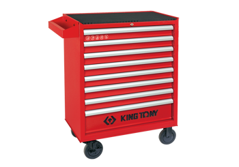 WÓZEK WARSZTATOWY 8 SZUFLAD (BEZ NARZĘDZI) - SZARY