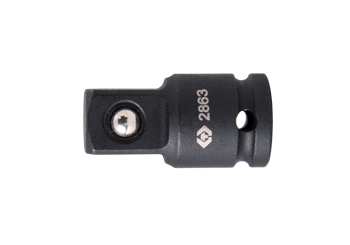 REDUKCJA UDAROWA 1/4" F (OTWÓR) x 3/8" M (TRZPIEŃ), Z KULKĄ