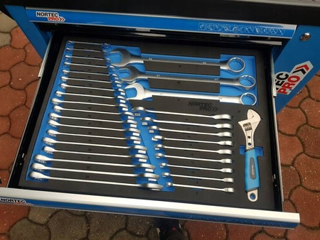 Nortec Wózek narzędziowy NORTEC PRO 7 szuflad 279 czesci