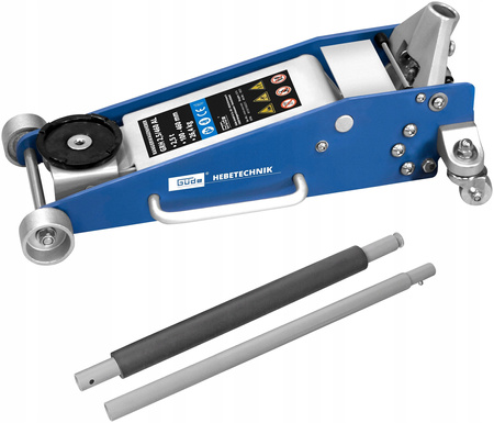 Podnośnik Hydrauliczny typu "ŻABA" Aluminiowy GUDE