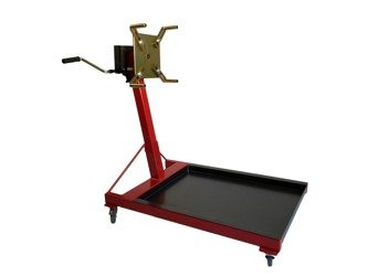 Stojak obrotowy silnika z przekładnią ślimakową   TP0015