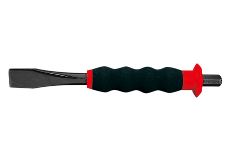 PRZECINAK Z GUMOWYM UCHWYTEM 20mm  x 210mm