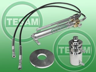 S0002720 - Siłownik z pompą hydrauliczną dwustronną i adapterem do wprasowania i wyprasowania