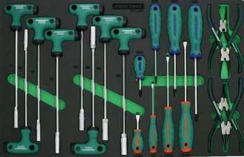 Kpl. narzędzi 20szt. we wkładce EVA D71120SV