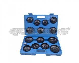 Kpl. kluczy nasadowych do filtrów oleju 15szt.   QS60037