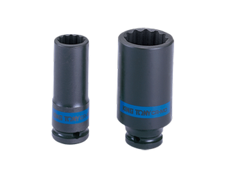 NASADKA  DŁUGA  UDAROWA CIENKOŚCIENNA 1/2''     10mm x 80mm, 12-kąt