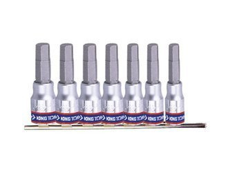 ZESTAW IMBUSÓW 1/4"  7 szt.,  2035  H3  -  H10,  BLISTER