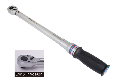 KLUCZ DYNAMOMETRYCZNY Z PRZYCISKIEM 1/4" 2 - 10 Nm