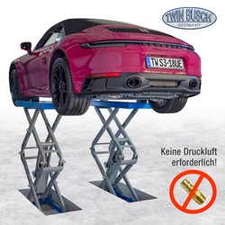 Podnośnik Nożycowy Podwójny do montażu w posadzce TW S3-18UE