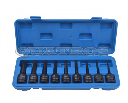 Kpl. kluczy udarowych 1/2" SPLINE M4-M16 QS50010