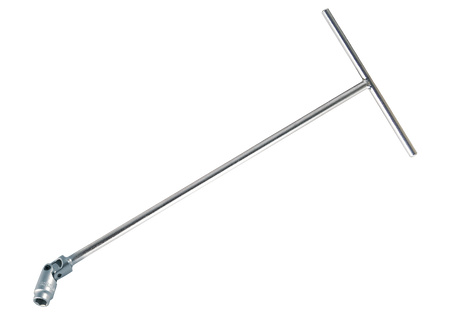 POKRĘTŁO PRZEGUBOWE TYPU  ''T''  Z  NASADKĄ  10mm x 400mm