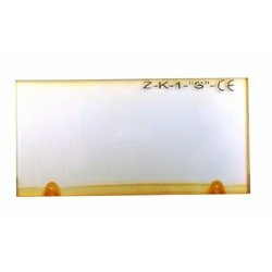 Szkło 50x100 przeciwodpryskowe żółte