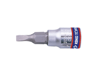 NASADKA  1/4''   Z  KOŃCÓWKĄ  PŁASKĄ  10,0 x 1,6 x 37mm