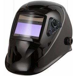 Przyłbica automatyczna APS-858E BLACK czarna, poły