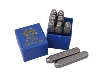 NUMERATORY 8MM (0 - 9) 12,7 x 12,7MM