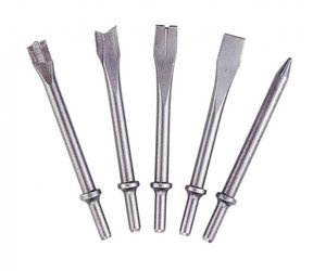 Kpl. 5szt. grotów do młotka pneumatycznego uchwyt 6-kt. JAZ-3945H