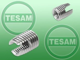  S0002180 - Tulejka do naprawy zerwanego gwintu M8 x 1,25 x 15 mm (stal nierdzewna)