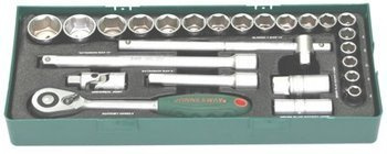 Kpl.nasad.1/2"z wkład.i plast.S04H4125SP