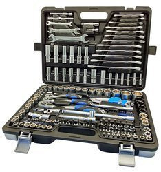 Zestaw kluczy nasadowych 1/4" + 3/8" + 1/2" - 150 elementów