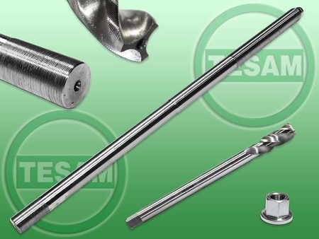  S0001048 -  Specjalistyczny gwintownik M15 x 0.5 mm z adapterem do wyciągania urwanego wtryskiwacza HDI