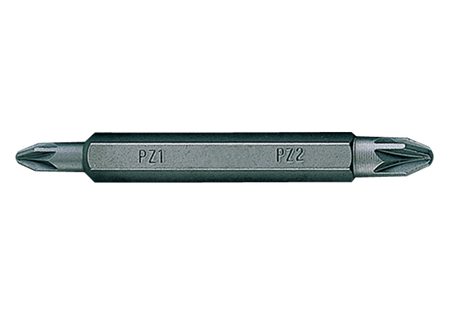 BIT DWUSTRONNY 1/4''  POZIDRIV  No. 2/2 x 60mm