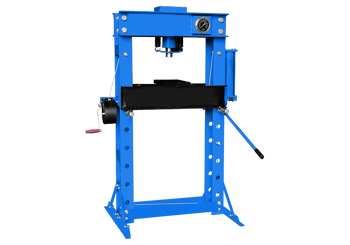 PRASA HYDRAULICZNA 50-TON Z MANOMETREM, ZAKRES 0 - 890 mm