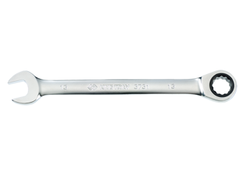 KLUCZ PŁASKO-OCZKOWY Z GRZECHOTKĄ JEDNOKIERUNKOWĄ 72 ZĘBY 400 x 30mm