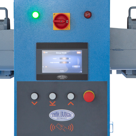 Podnośnik Kolumnowy do Samochodów Ciężarowych bezprzewodowy TW 580W-4 udźwig 32t